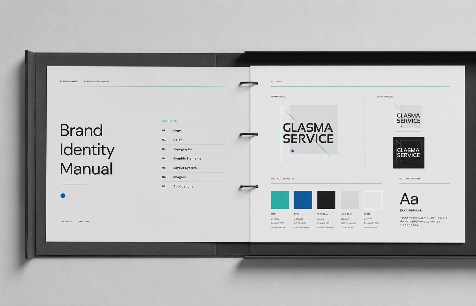 Glasma Service brandbook